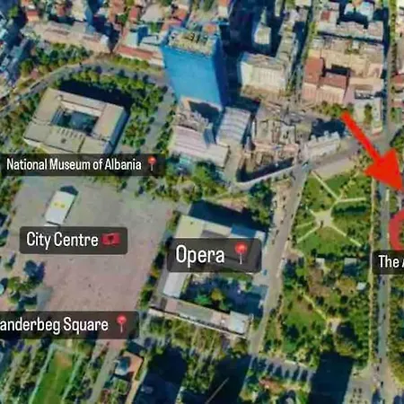 Centre Big Art'partment Heart Of The Capital * 티라나